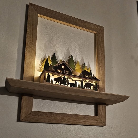 Mcm  design picture frame shelf - Picture 7 of 8